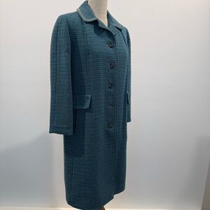 Harris Tweed vintage 60’s Blue / Gray Women's Coat